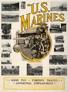 U.S. Marines; Good Pay; Foreign Travel; Congenial Employment
