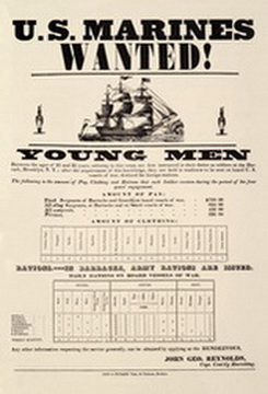 U.S. Marines Wanted! Young Men