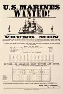 U.S. Marines Wanted! Young Men