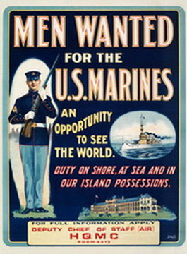 Men Wanted for the U.S. Marines