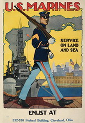 U.S. Marines; Service on Land and Sea