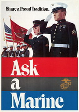 Ask a Marine; Share a Proud Tradition
