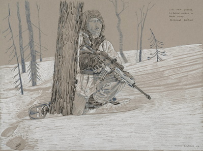 Untitled (LCpl Jack Snyder on Recon patrol)