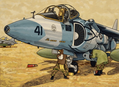 AV-8B Ready for a Sortie