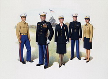 Uniform Plate Series, 1983 - Officer Blues - Plate III