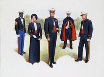 Uniform Plate Series, 1983 - Evening Dress Plate V