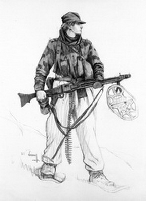 Norwegian Machine Gunner - NATO Norway