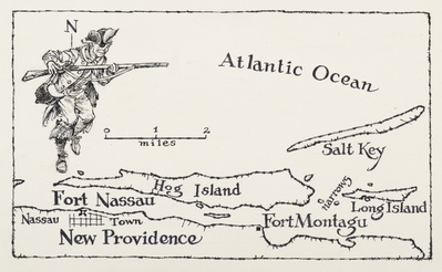 Drawing, Fort Nassau-New Providence