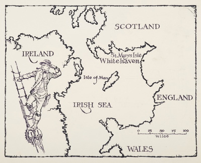 Drawing, Whitehaven Raid 1778