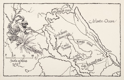 Drawing, Swamp Ambush