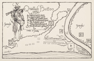 Map-The Storming of Quallah Battoo
