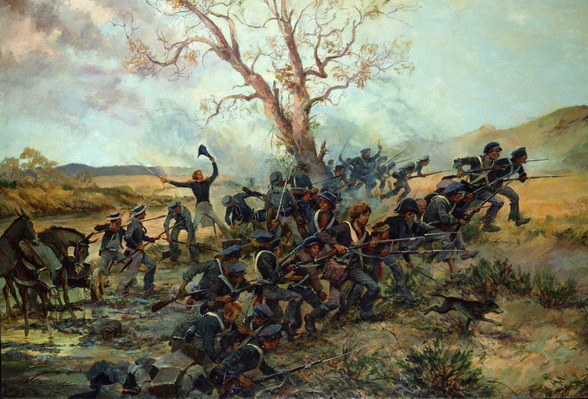 Bayonets at San Gabriel