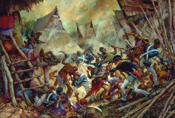 The Storming of Quallah Battoo