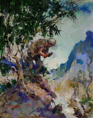 William Perkins Combat Photographer - Several Figures are from Sketches from VN-MOH