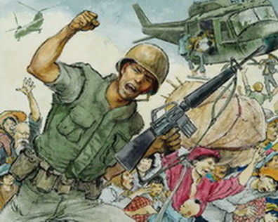 The Embassy Roof - Last Chopper, Fall of Saigon