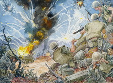 Truck Ambush, WWII, Vietnam