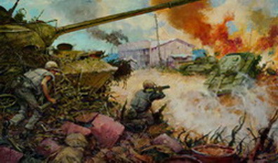 Launcher Versus Tanks at an LOC