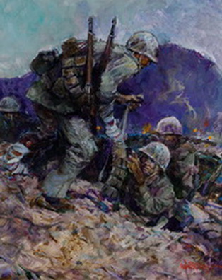 Speedy Wilson Limped Around All Night Issuing Ammo, Arms and Directed Fire - Korea (MOH)