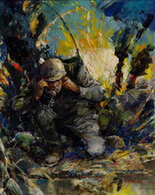 Col Harvey Barnum Jr -VN-Calling in the Fire