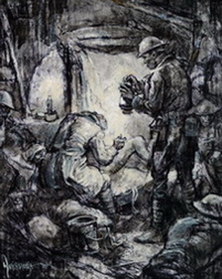 Unnamed Surgeon, USN France, 1918