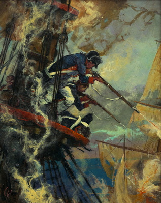 On the Mast (Marines of the Frigate Navy)
