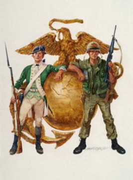 Globe, Eagle, and Anchor 1775-1975