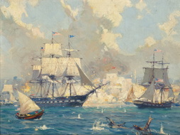 USS CONSTITUTION AT TRIPOLI