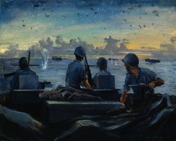 Air Attack at Dusk - Saipan