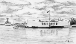 Arizona Memorial Sketch