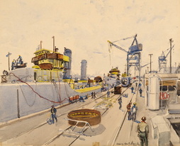 OUTFITTING DESTROYERS
