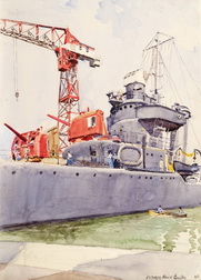 Destroyer 442 & Fitting Out Crane
