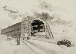 The Great Hangar at Lakehurst
