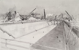 The Great Drydock Under Construction
