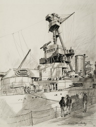 Conning Tower of the Battleship New York