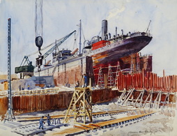 Ship in the Drydock / Hanger SE (Rev)
