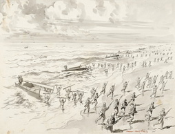 Marines Landing on the Beach