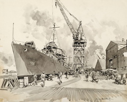 Destroyers Fitting Out