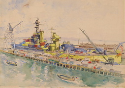 USS PENNSYLVANIA REBUILDING, BETHL
