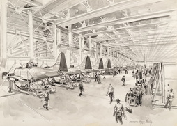 EL SEGUNDO: INTERIOR OF THE DOUGLAS