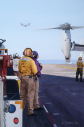Flight Deck Ops on USS Wasp