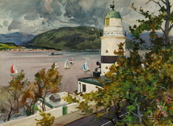 Clock Lighthouse, Holy Loch, Scotland