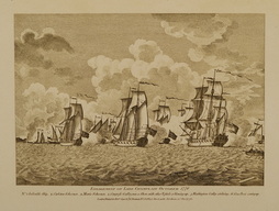 Engagement on Lake Champlain, October 1776
