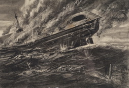 DYING JAPANESE CARRIER
