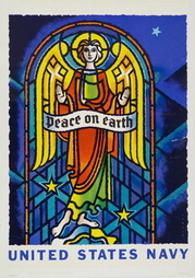 Stained Glass Angel, Peace On Earth 