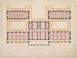 Proposed interior of Naval Hospital Norfolk
