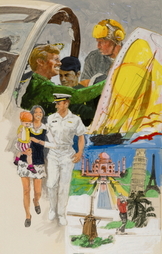 NAVAL AVIATION MONTAGE: R&R
