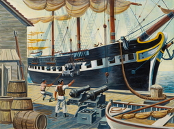 SHIP IN PORT