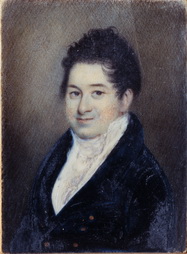 Capt. Isaac Hull miniature painting