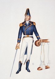 Captain in Full Dress Uniform