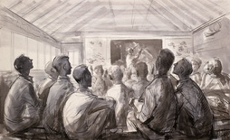 Class Room Scene, Fort Pierce, Florida